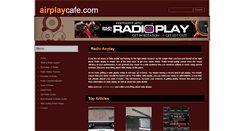 Desktop Screenshot of airplaycafe.com